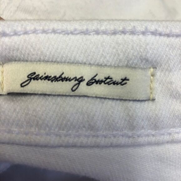 McGuire White Gainsbourg Bootcut Jeans Size 25 - Picture 12 of 13